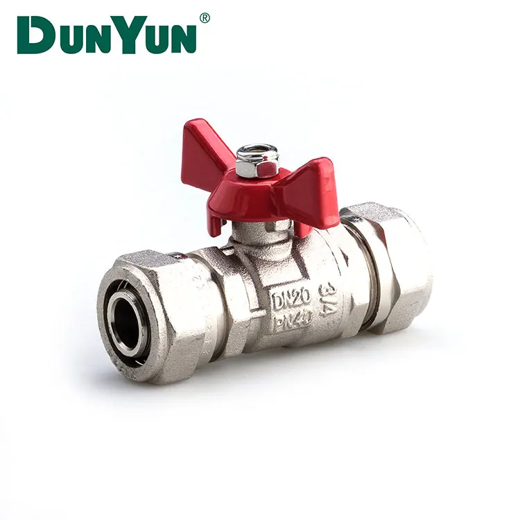 Wholesale High Quality 1/2 Mini Thread Brass Ball Valve