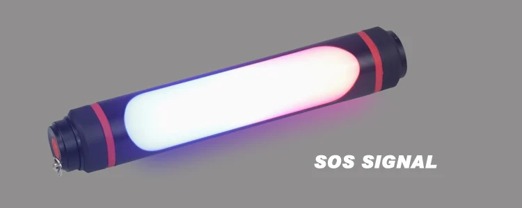 
ALuminium Plastic camp walking fishing flashlight torch rechargeable flashlight 