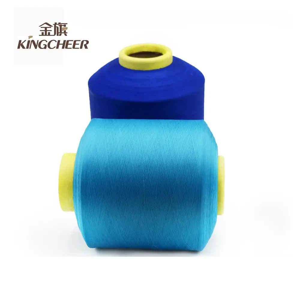 2018 китайские товары 4070/24F, покрытая спандексом нейлоновая вязальная пряжа для вязания, носков