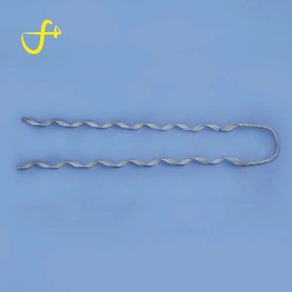 
OPGW/ADSS high tension clamp fiber optic cable clamp preformed clamp for overhead conductor transmission line 