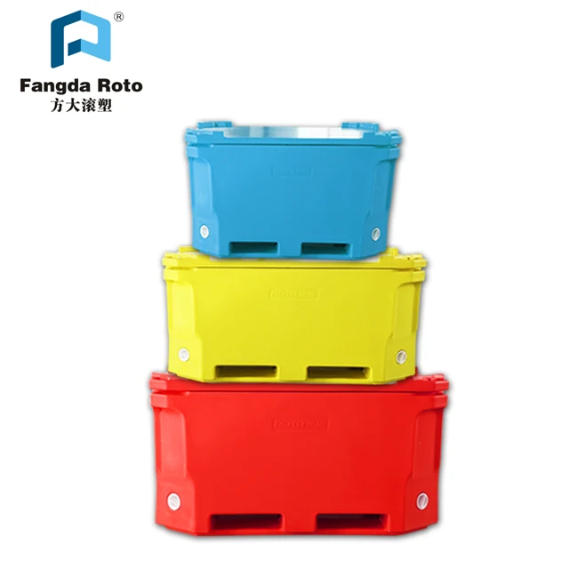 plastic water tank plastic box Ice box kayak playground slide plastic products making machine used rotomolding machine for sale