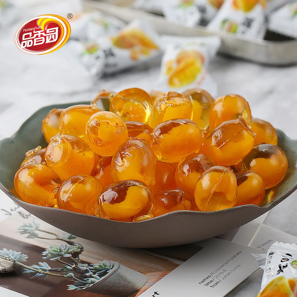 Hot sale good quality mango jam filled fruit flavor soft gummy candies chewing gums manufacturer