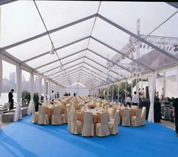 High Quality Pvc Fabric Clear Span Transparent Tent For Wedding Party Event