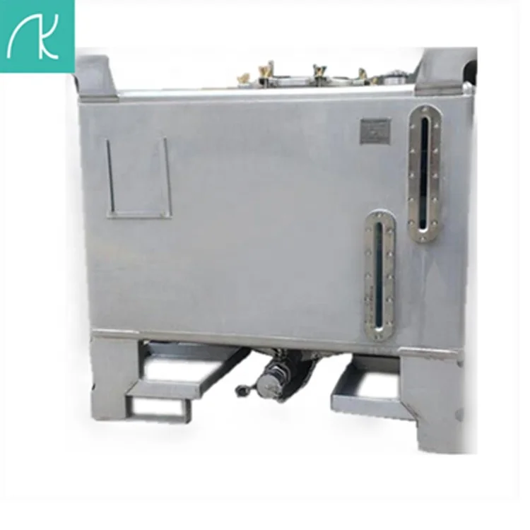 IBC Chemical Shipping Container 1000l Stainless Steel Tank