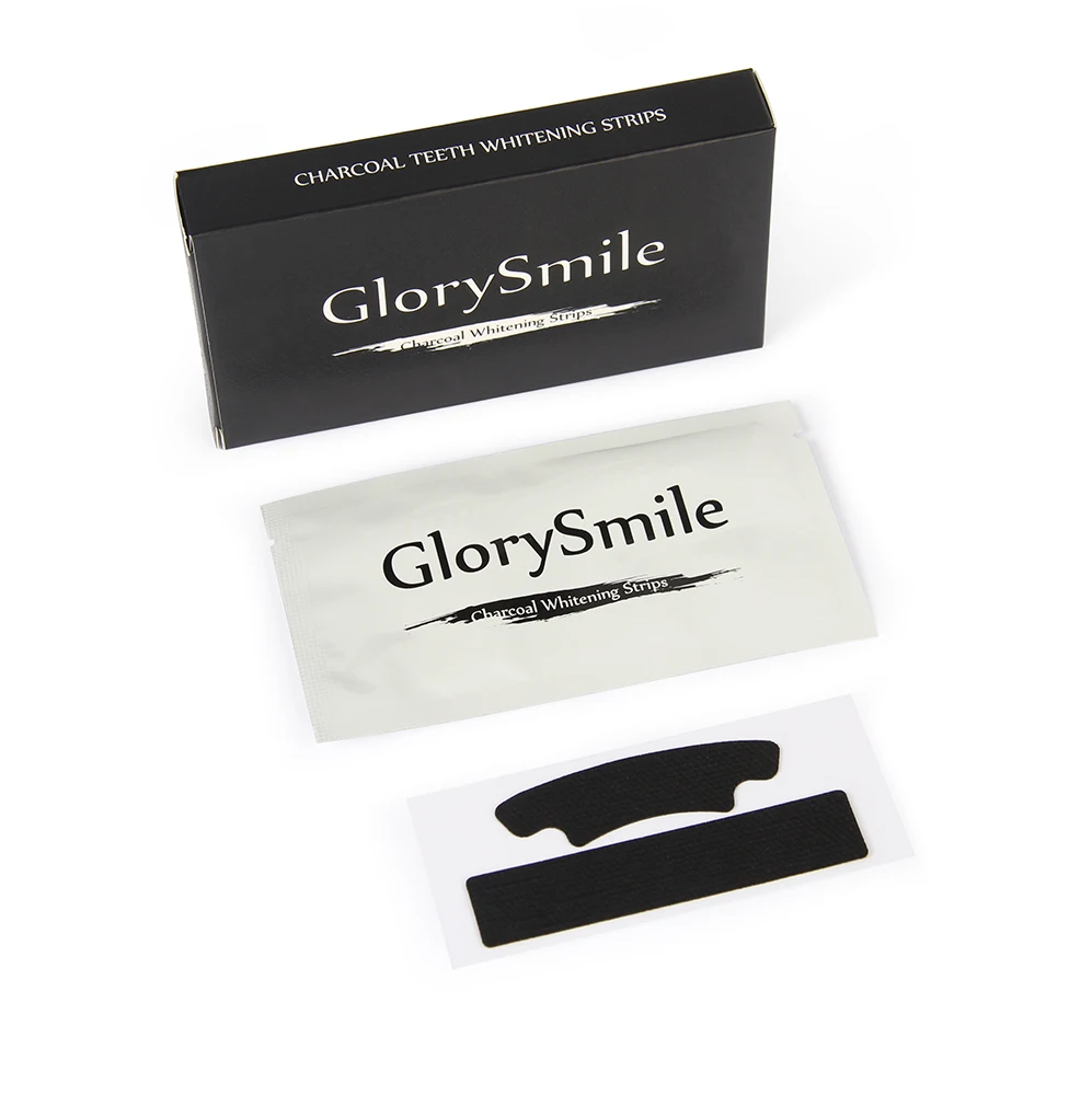 Luxury Teeth Whitening Activated Charcoal Strips for Stain Removal Dental Care OEM Custom Branding (CE Certified)