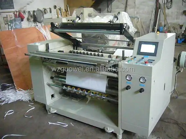 
GW-SLT-900 Automatic Thermal Paper Roll Slitting Rewinding Machine 