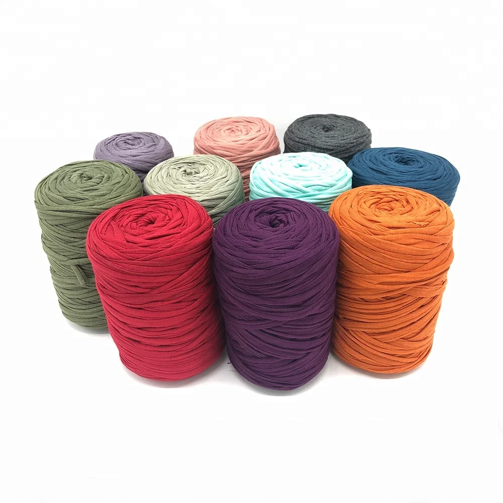 Zpagetti t shirt yarn for weaving crochet yarn