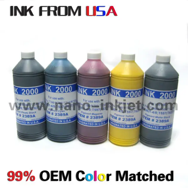 
(nano inkjwt) for Epson T3000/T5000/T7000 printer pigment ink 