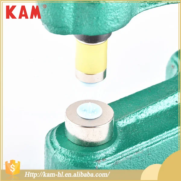 Dk-93 Portable Custom Hand Press Button Machine For Snaps , Eyelets