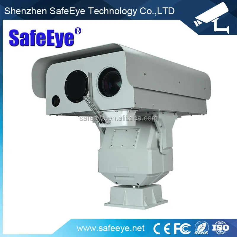 Forest fire protection 10km long range ptz zoom surveillance security optical fog penetration cameras Support solar power supply
