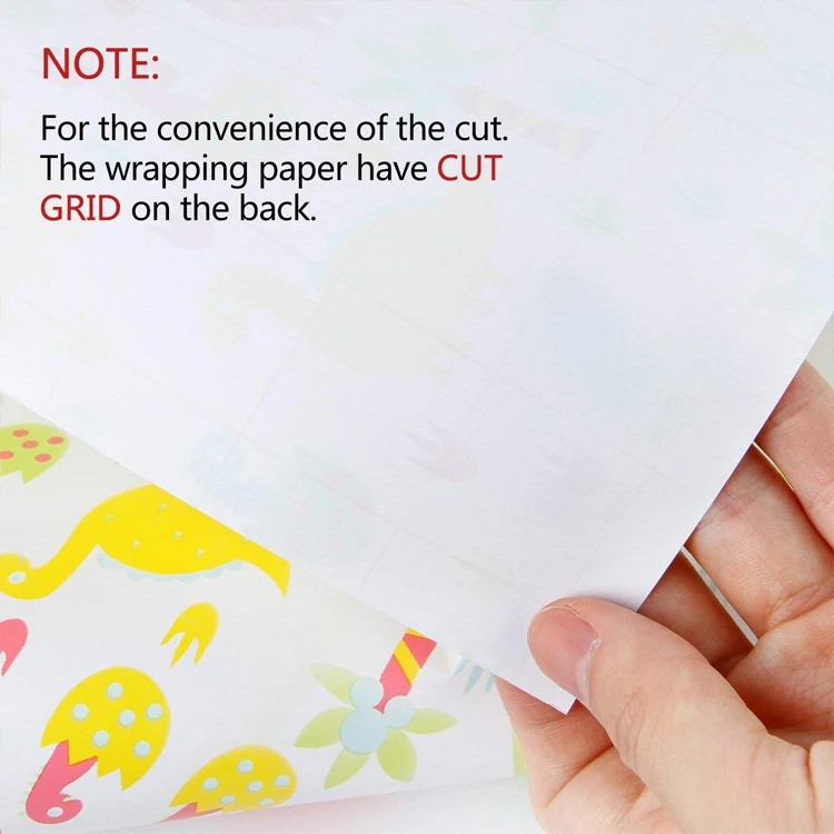 
Chinese Factory Printed Wrapping Paper Roll For Gift Packaging 