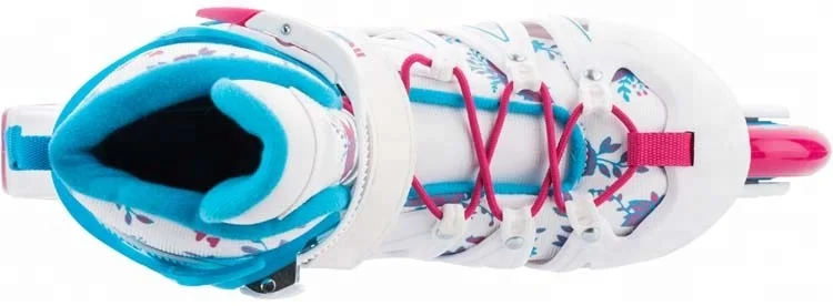 Adjustable roller inline skate shoe for kids