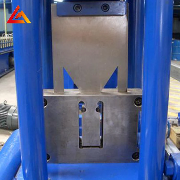 
Stainless Steel Garage Shutter Slat Side Bottom Guide Rail Door Large Roll Forming Making Machine 