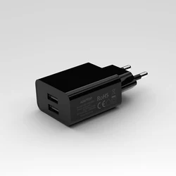 5V 2A European standard 2USB port CE GS RoHS certified mobile phone charger EU high quality dual USB universal charger