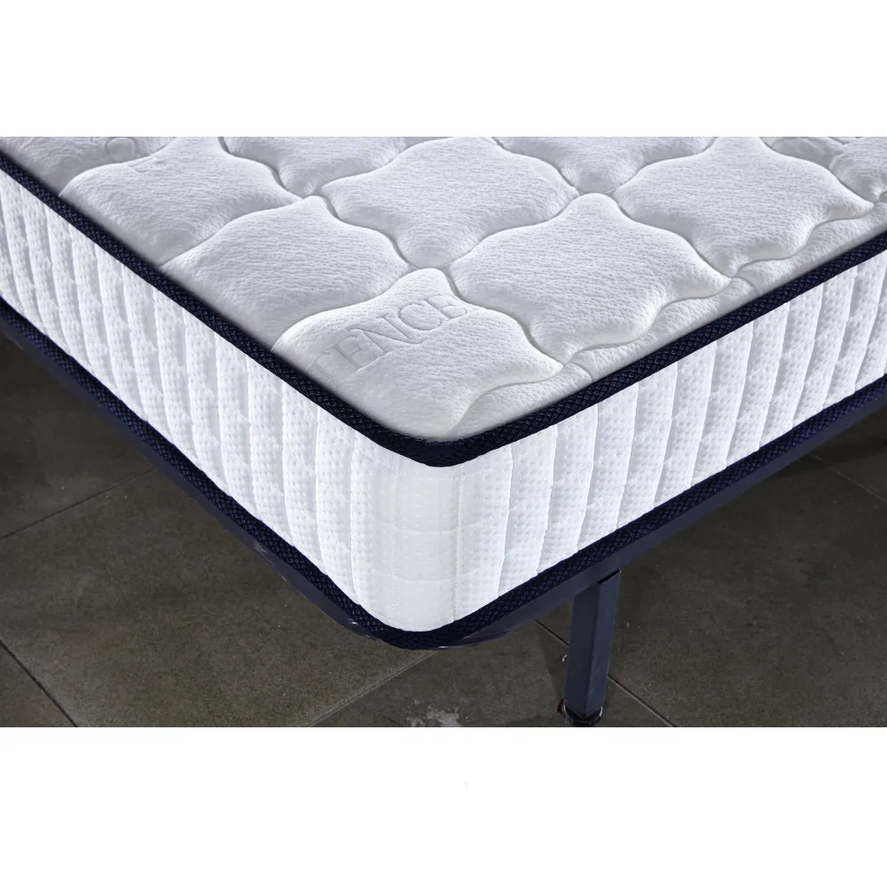 Bedroom Furniture 5 Zone Natural Latex Pocket Spring Bed Mattress