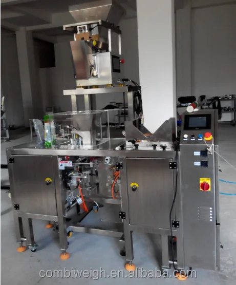 1 head modular linear weigher filling machine for Salt seed rice small granule products