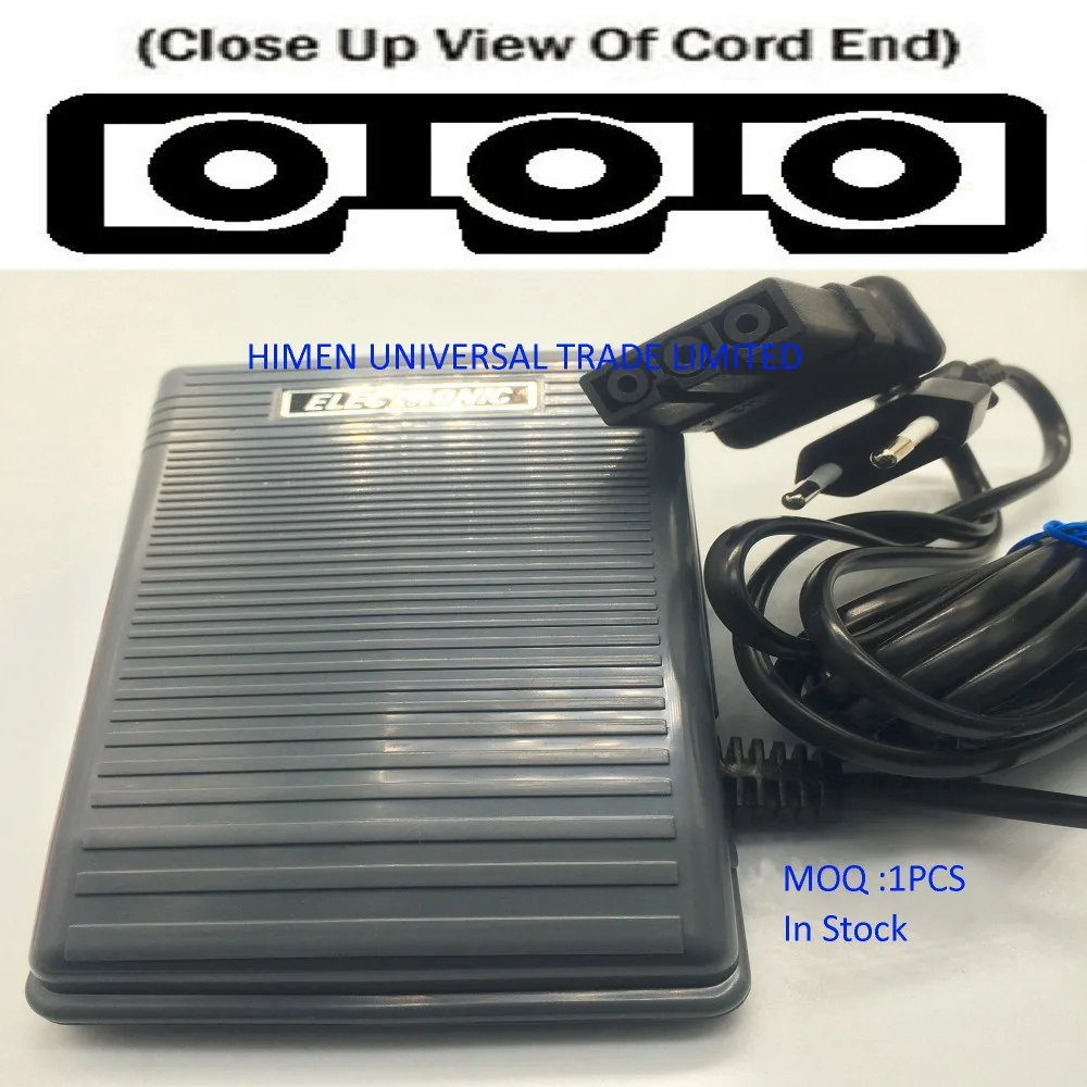 Педаль управления ногами Brother W/ Cord # J00360051 Alt # XE5369001 XC7359-022 XC7359022