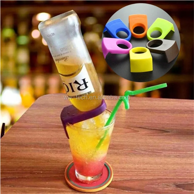 Cheap CoronaRita Beer bottle Holders drink clip For Margarita Glasses