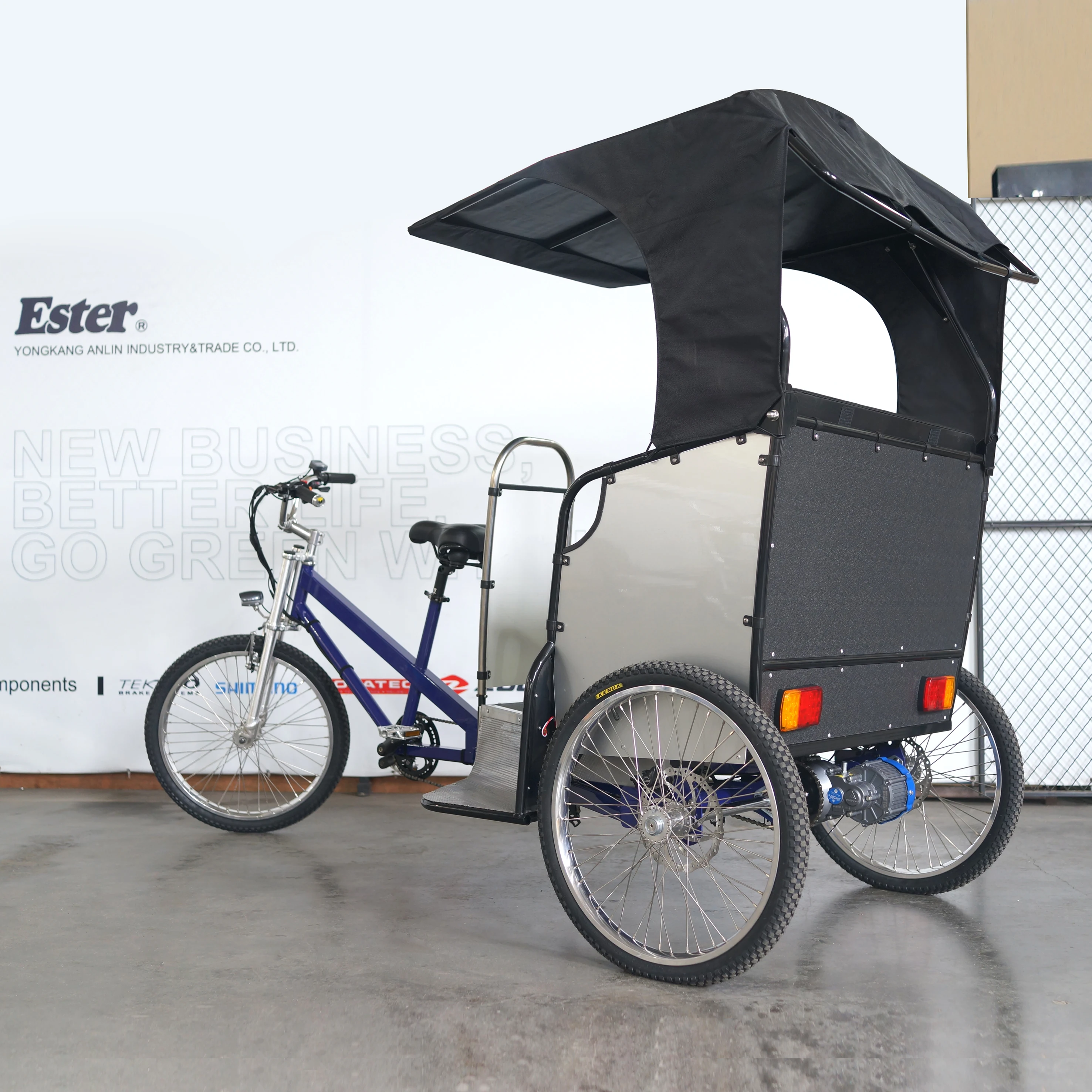 Differential Rickshaw,3 Wheel Bike taxi for sale