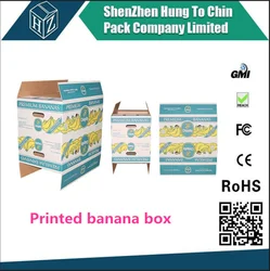 Made in China Cheap Printed Banana Carton Boxes,Packaging Boxes Custom Logo