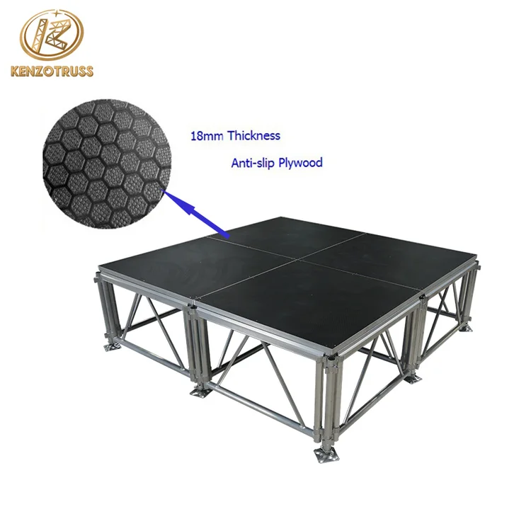 Cheap Price Aluminum Portable Stage Pole Dance Stage Floor for Sale