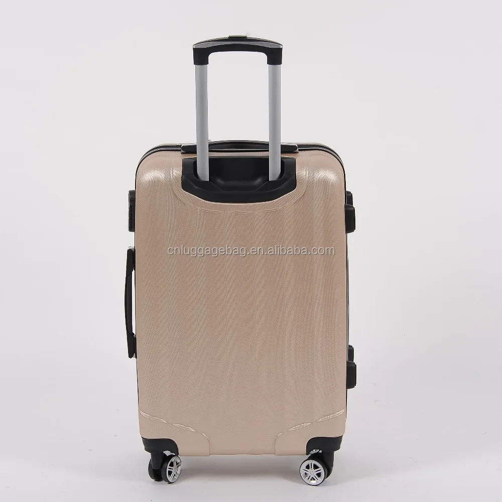 
2017 new arrival fashion style usa luggage manufacturer ABS spinner unique travel luggage 