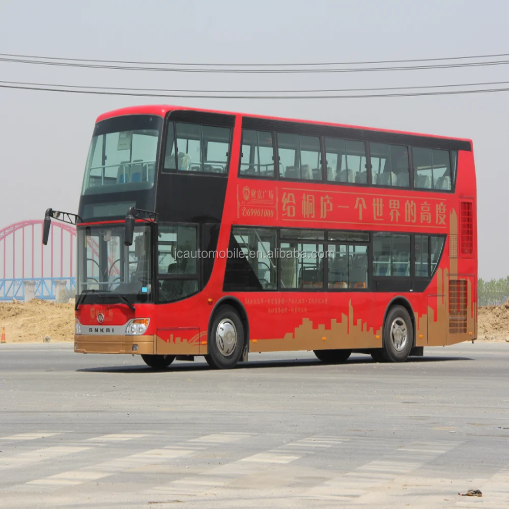 
Распродажа шикарного двухслойного автобуса для осмотра достопримечательностей из Китая 