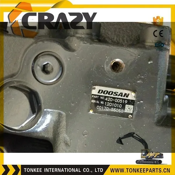 420-00519 Doosan DX300LC control valve, excavator spare parts