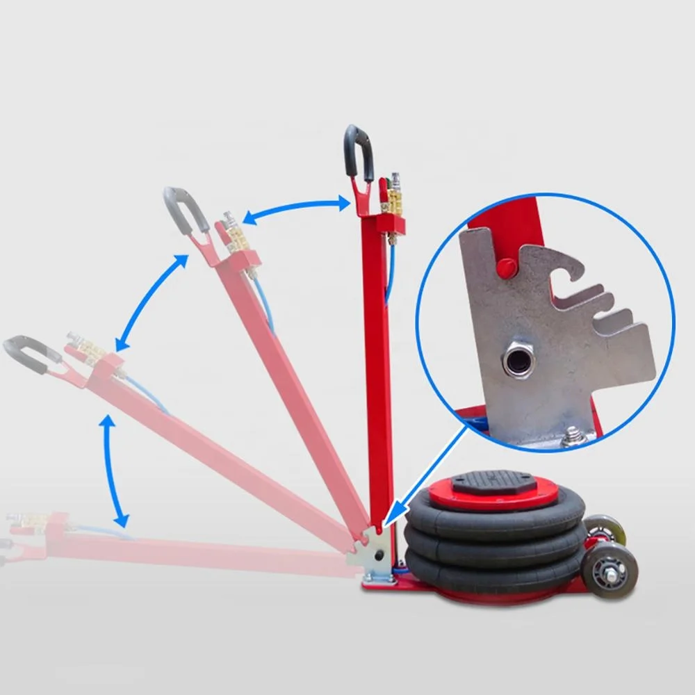Quick Lift Triple Bag Air Jack 3 Ton Auto  Tire  Heavy Duty high-rise car jack