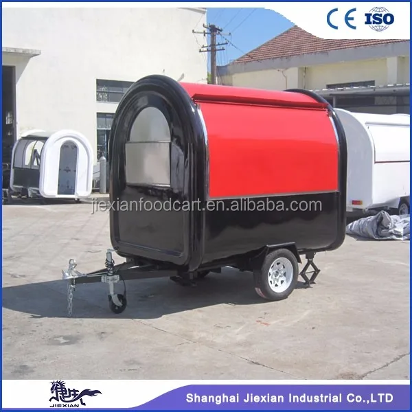 JX-FR220B New Design mobile small food trailer for sale