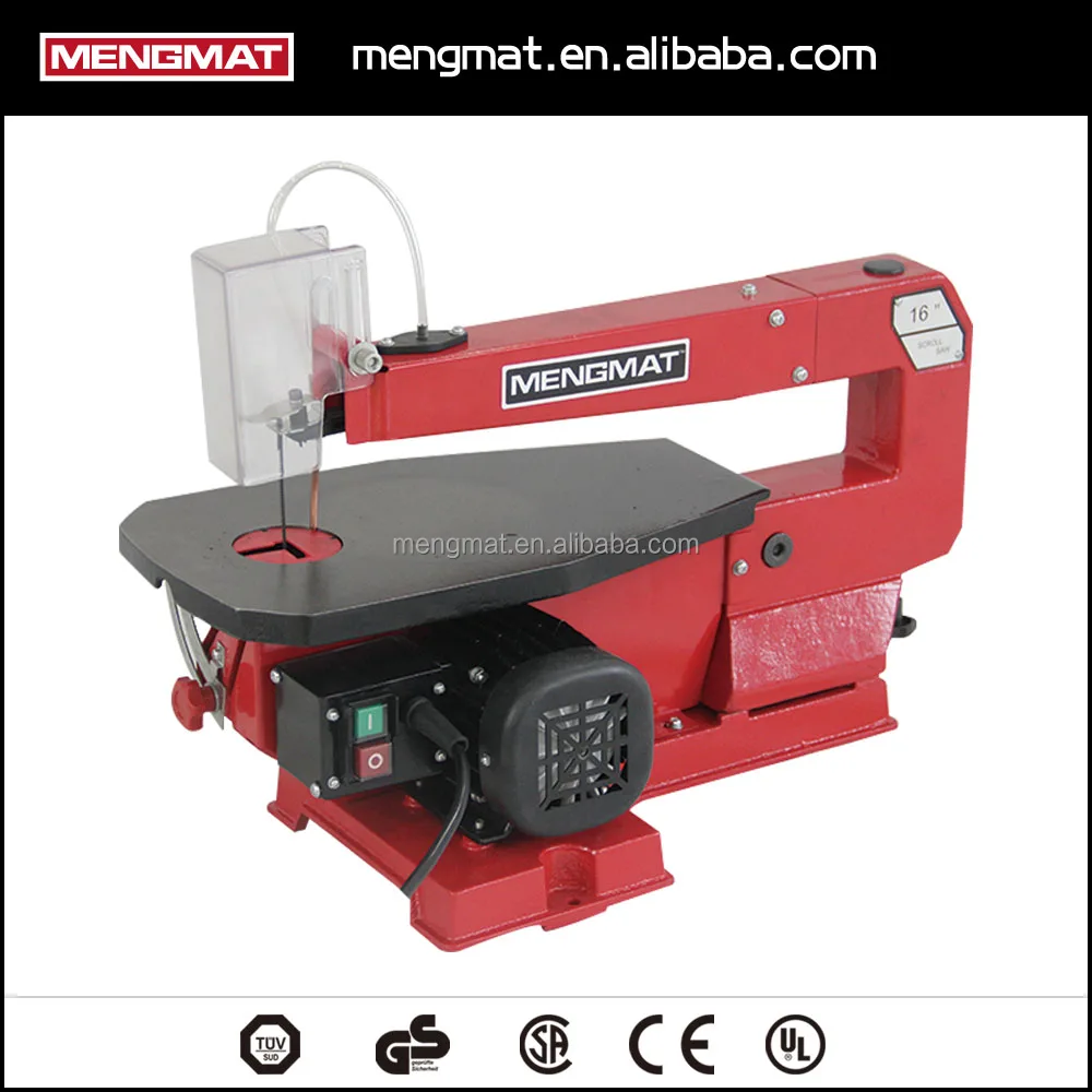 woodworking industrial precision bench table variable speed scroll saw machine