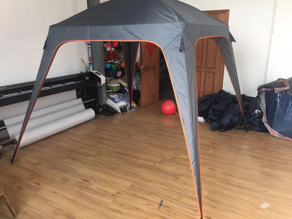 
Easy Set Up Camping Gazebo Tent UV Resistant Sun Shelter 