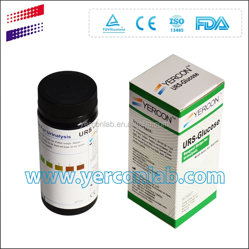 
one step dipstick urine test strip Glucose 