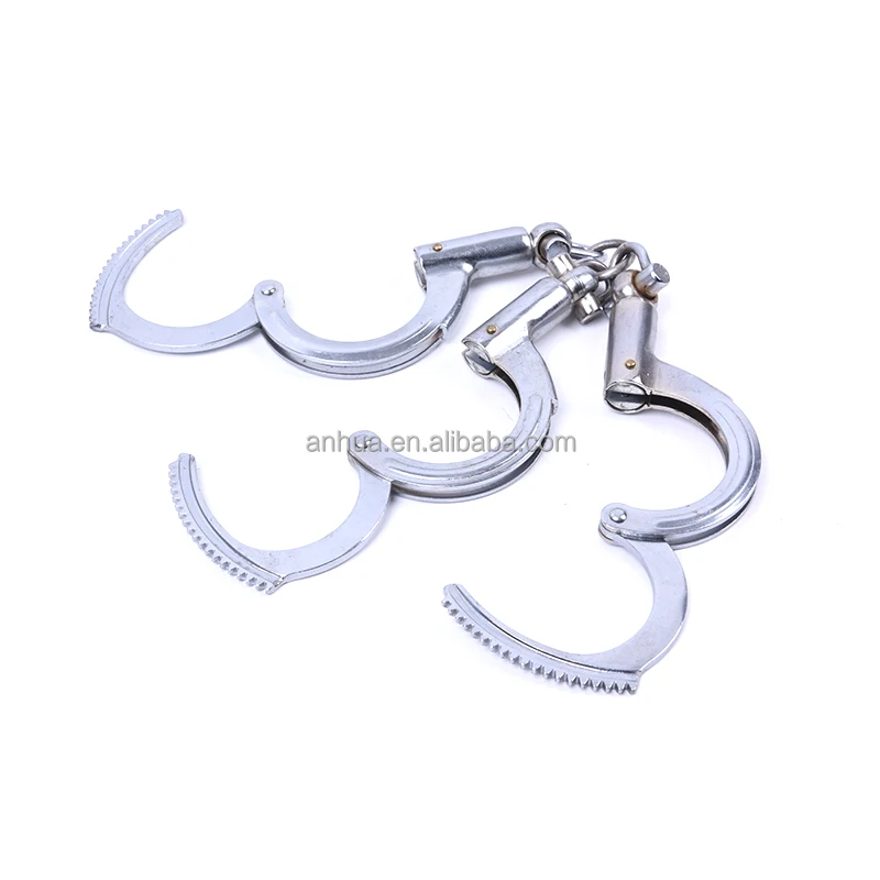 
 Полицейские наручники с двумя ключами  