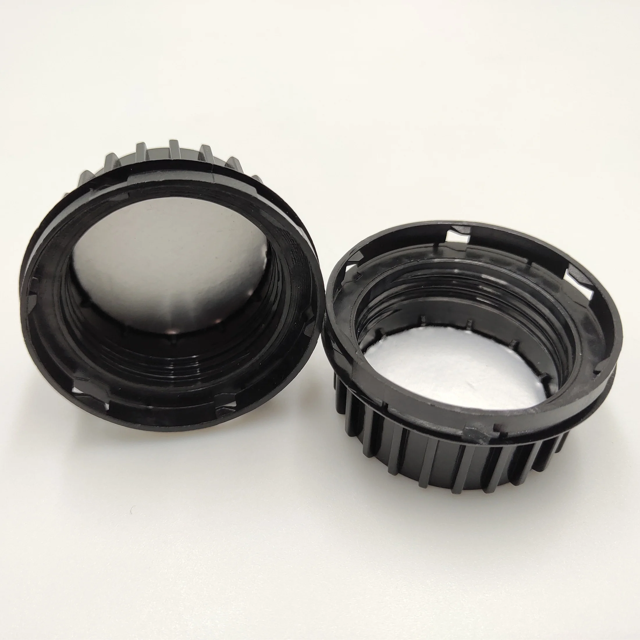 variety plastic lubricant oil bottle pilfer proof screw cap