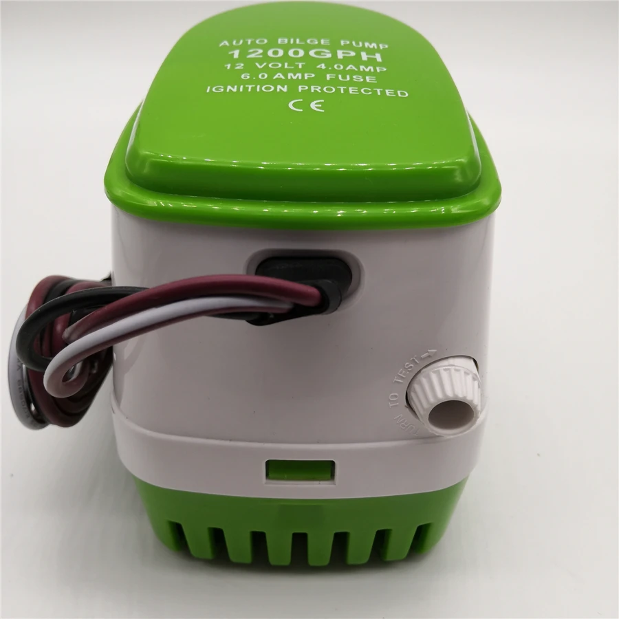 
1200GPH DC Boat Yacht Marine Auto Bilge Pump 12V 24V 