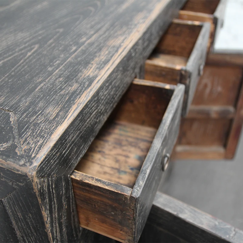 Chinese Antique Asian Furniture Recycle Wood Cabinet