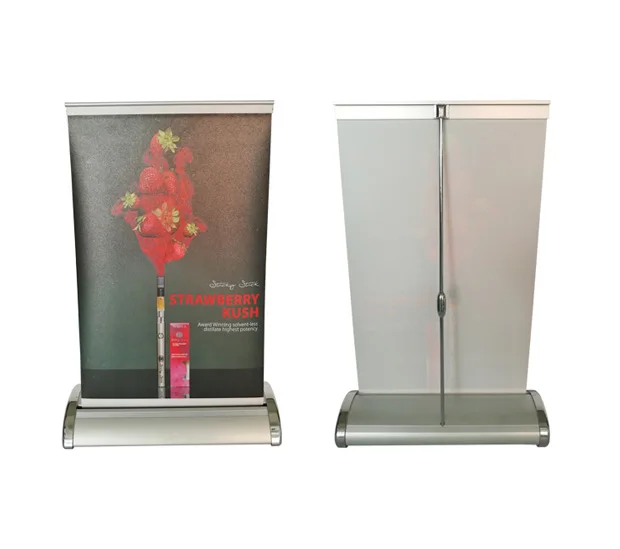 Desktop Pop Up Display Mini  Roll Up Banner