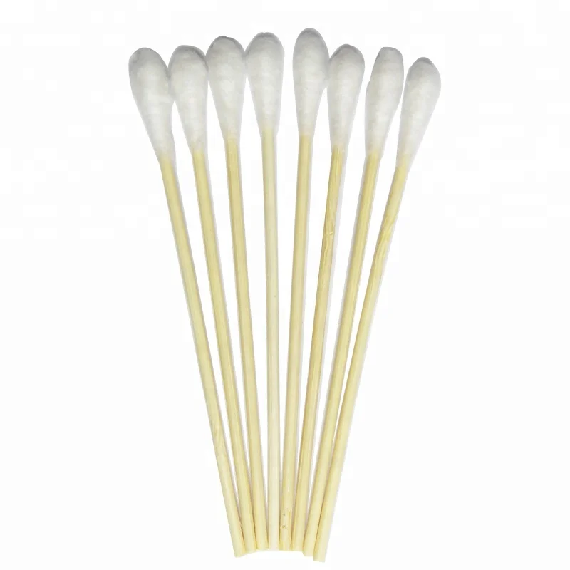 Ватные бутоны индивидуально упакованные Бумажные палочки ватные Аппликаторы ватные палочки с наконечником для чистки ушей