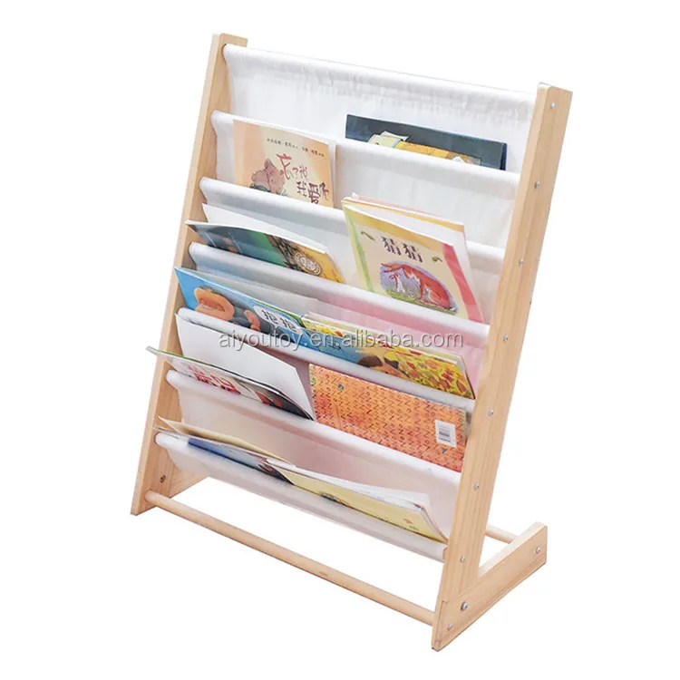 
Kids Shelf Children Bookcase Magazine Rack Bookshelf Children Play Shelf 