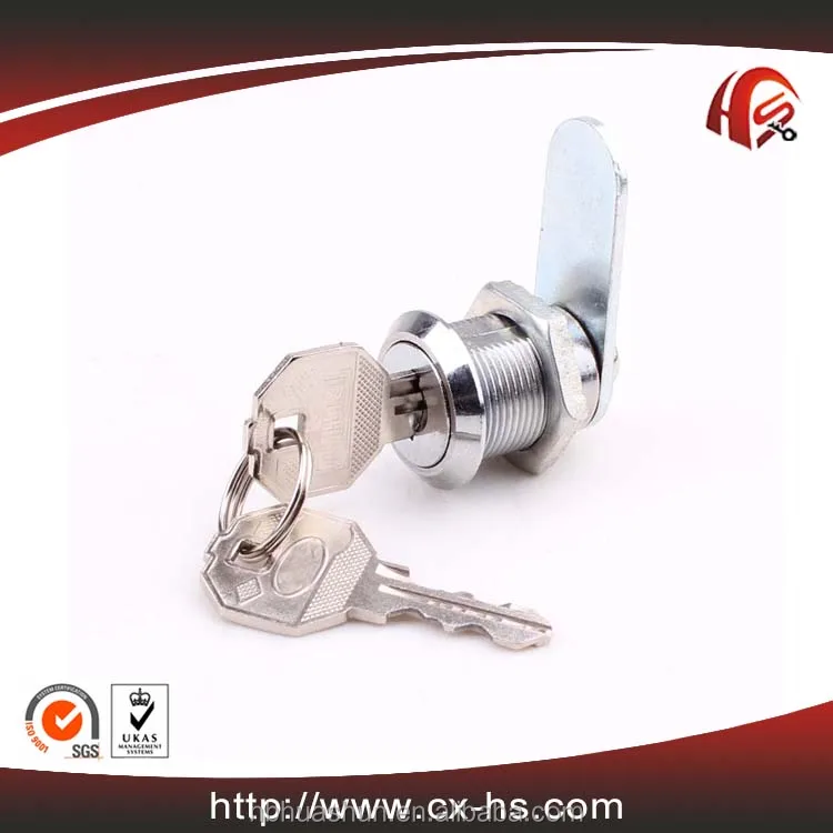 HS705 zinc alloy die-cast housing and cylinder hardware fitting electronic cabinet Triangle Type Cam Lock
