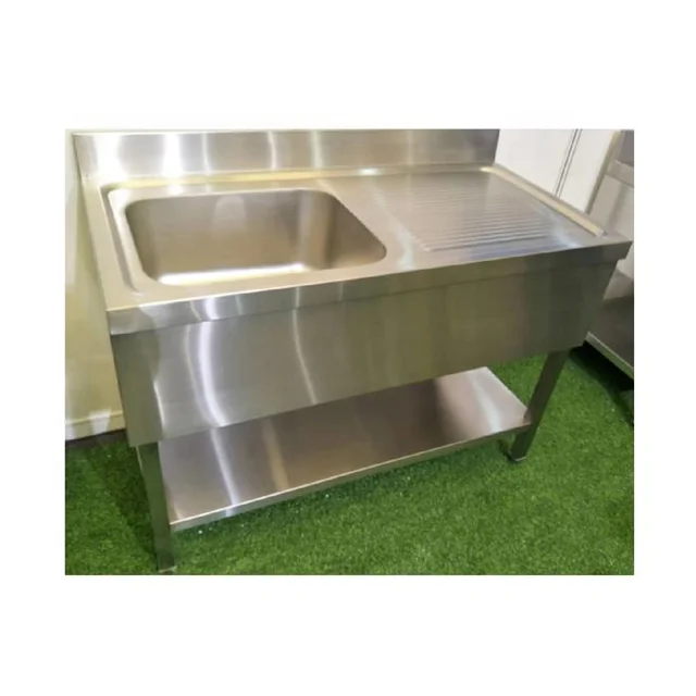 Zhongkai Cosink high quality Industrial big deep Stainless Steel Fish Cleaning Sinks