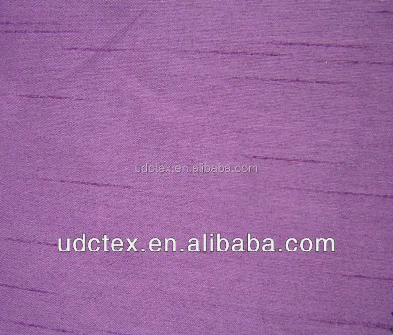 100% полиэстер искусственный шелк ткань Dupioni