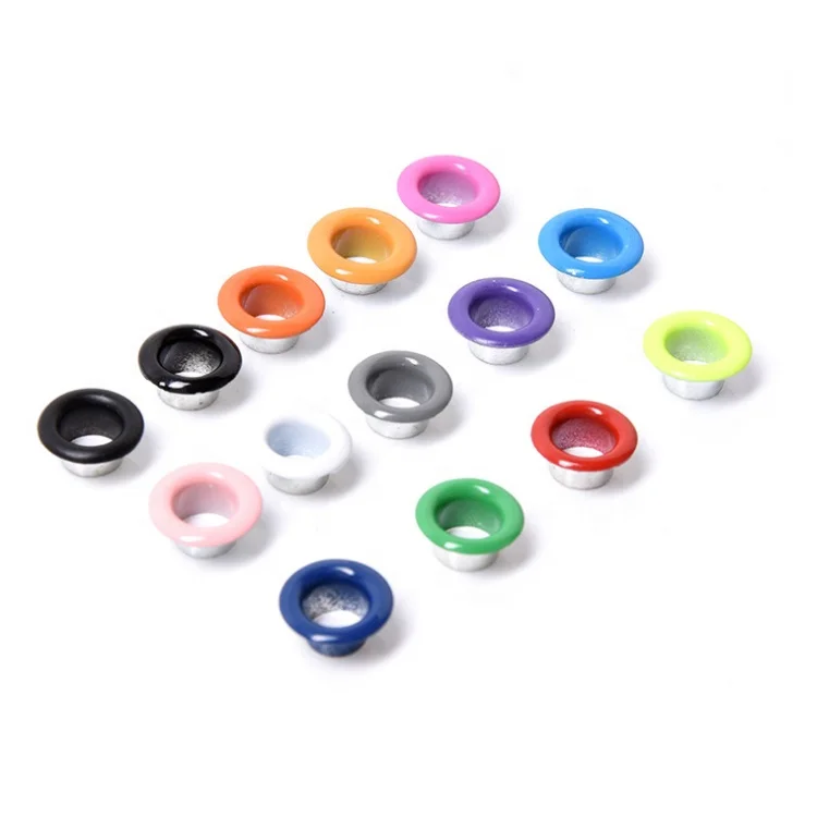 Wholesale high quality hardware accessories designer custom gold plating bag accessory d-ring shoe hat metal eyelet