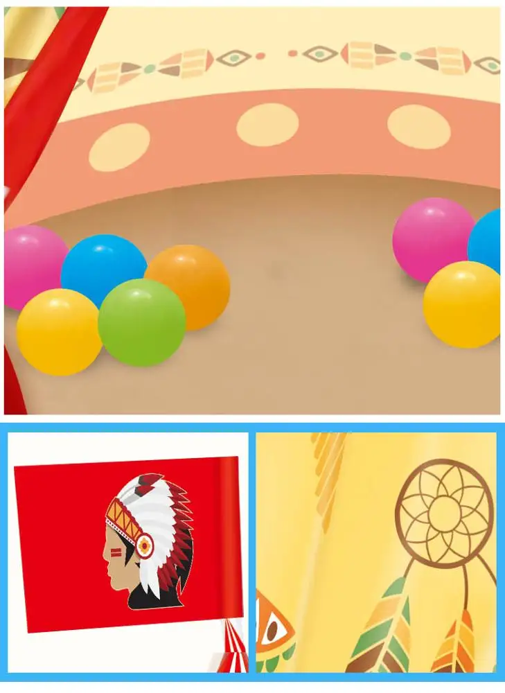Indian tents tipi kids teepee tent for children