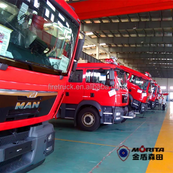 Factory price MAN chassis chemical accident emergency fire rescue vehicle