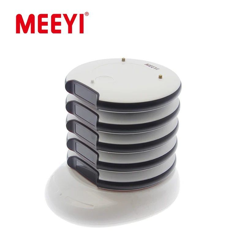 Meeyi Queuing System Restaurant Staff Call Bell System Wireless Call Pager For Customer Service