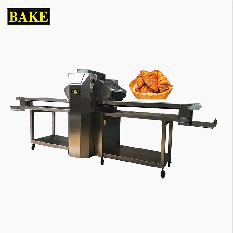 
Full automatic reversible belt pastry making machine croissant dough sheeter 