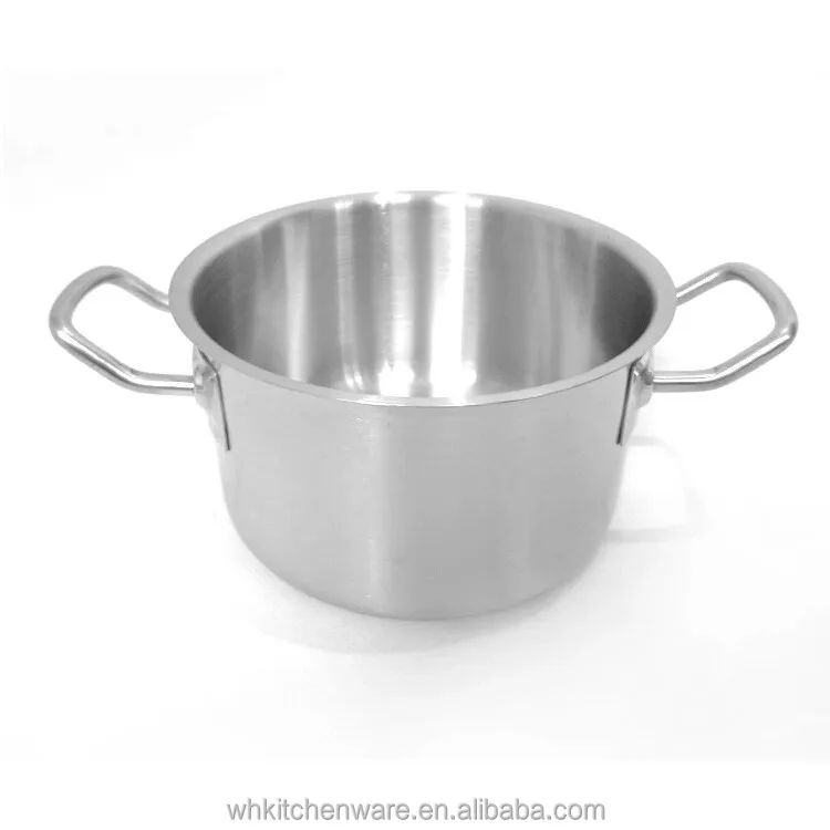  Композитная кастрюля из нержавеющей стали с крышкой