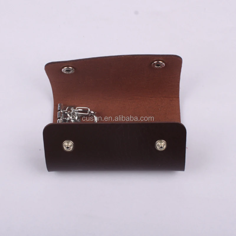 BSCI Fashion PU leather business card case